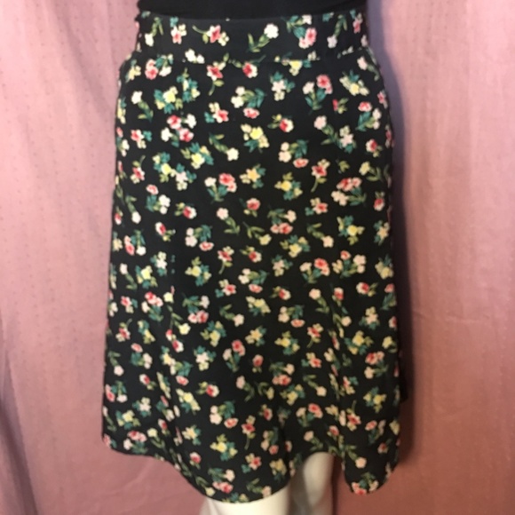 ๐ฅCLEARANCE๐ฅ VTG 90s Floral Midi Skirt Grunge - Picture 2 of 5